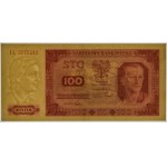 100 zloty 1948 - IL - papier nervuré