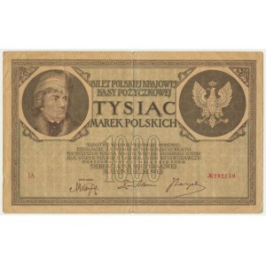 1.000 marek 1919 - IA - NAJRZADSZA