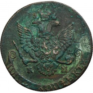Russia, Catherine II, 5 Kopeck Suzun 1786 KM
