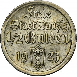 Freie Stadt Danzig, 1/2 florin 1923