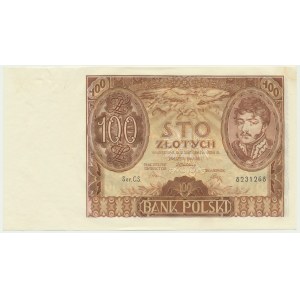 100 złotych 1934 - Ser.C.S. - bez dodatkowych znw. -