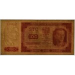 100 złotych 1948 - E - RZADKA