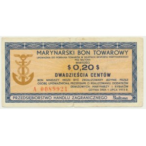 Baltona, 20 centów 1973 - A -