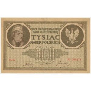 1.000 marek 1919 - Ser.G -