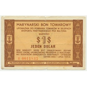 Baltona, 1 dolar 1973 - B - RZADKI