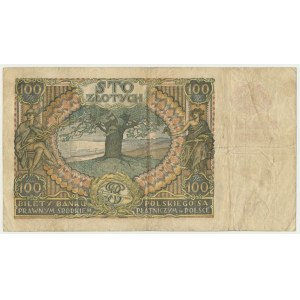 100 złotych 1932(9) - Ser.BA. - fałszywy przedruk okupacyjny -