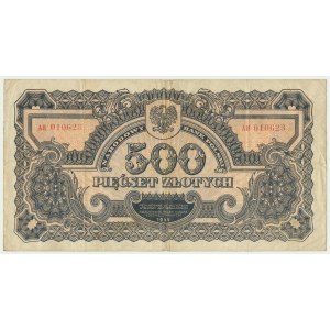 500 PLN 1944 ...owym - AO -.