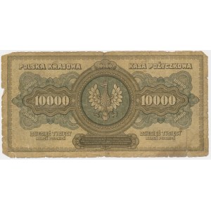 10.000 marek 1922 - G - fałszerstwo z epoki