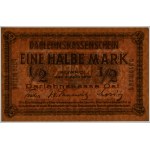 Kowno, 1/2 mark 1918 - B -