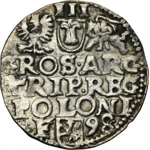 Sigismund III Vasa, 3 Groschen Fraustadt 1598