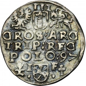 Sigismund III Vasa, 3 Groschen Wschowa 1597 - SIGI