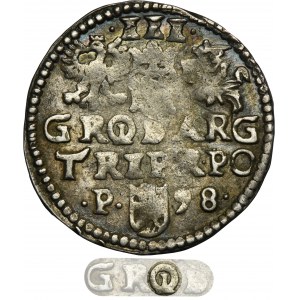 Sigismond III Vasa, Trojak Poznań 1598 - P gauche