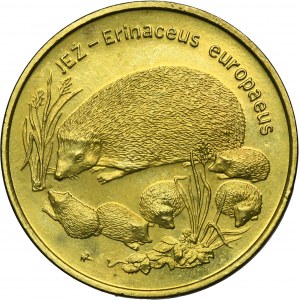 2 złote 1996 Jeż