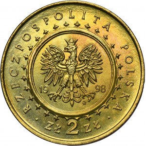 2 złote 1998 Zamek w Kórniku