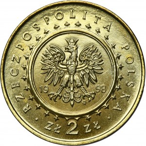 2 złote 1998 Zamek w Kórniku