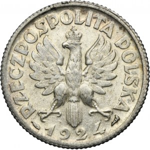Kobieta i kłosy, 1 złoty Paryż 1924