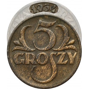 5 groszy 1934 - RZADKIE