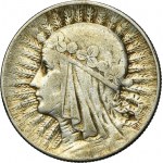 Głowa Kobiety, 5 złotych Warszawa 1932 - RZADKIE