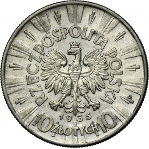 Piłsudski, 10 złotych 1935