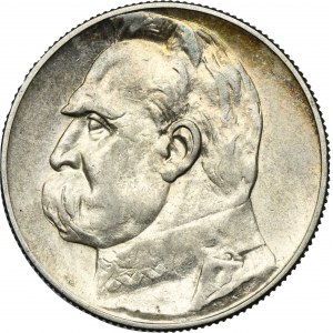 Piłsudski, 5 złotych 1938