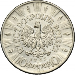 Piłsudski, 10 złotych 1935