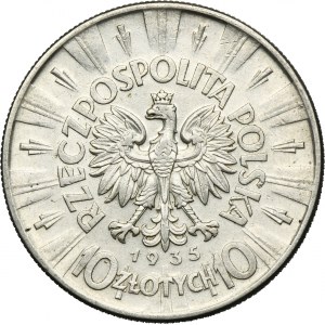 Piłsudski, 10 złotych 1935