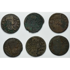 Set, John II Casimir, Schilling (6 pcs.)