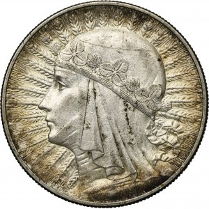 Tête de femme, 10 zlotys Varsovie 1932