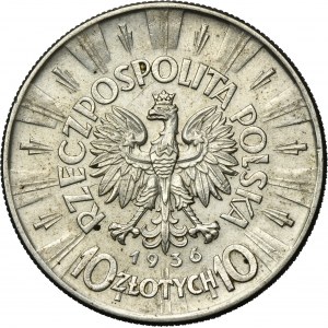 Piłsudski, 10 złotych 1936