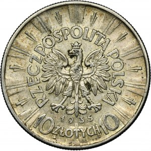 Piłsudski, 10 złotych 1935