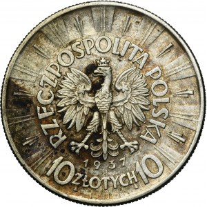 Piłsudski, 10 złotych 1937