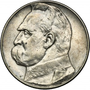 Piłsudski, 10 złotych 1938