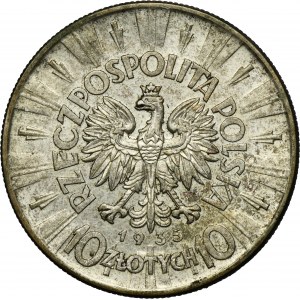 Piłsudski, 10 złotych 1935