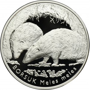 20 złotych 2011 Borsuk