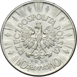 Piłsudski, 10 złotych 1935