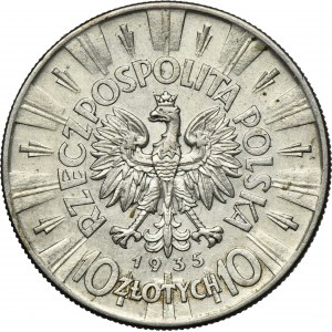 Piłsudski, 10 złotych 1935