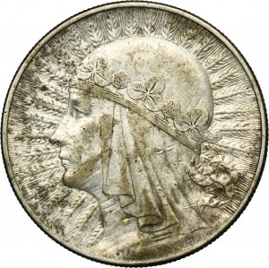 Head of a Woman, 10 zloty Warsaw 1932