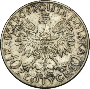 Head of a Woman, 10 zloty Warsaw 1932
