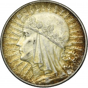 Głowa Kobiety, 10 złotych Warszawa 1932
