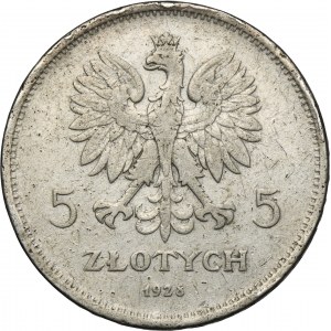 Nike, 5 złotych Warszawa 1928