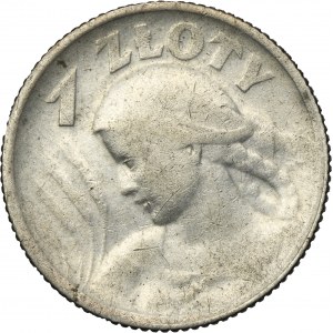 Kobieta i kłosy, 1 złoty Paryż 1924