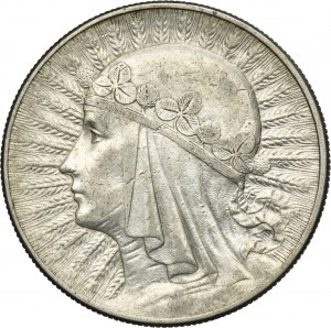 Head of a Woman, 10 zloty Warsaw 1932