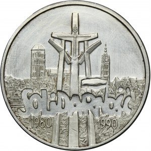 100.000 złotych 1990 Solidarność - TYP A