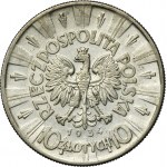 Piłsudski, 10 złotych 1934 - RZADSZE