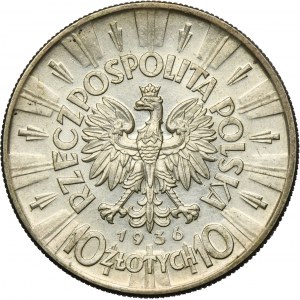 Piłsudski, 10 złotych 1936