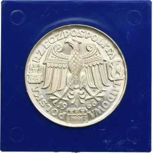 PRÓBA, 100 złotych 1966 Mieszko i Dąbrówka głowy