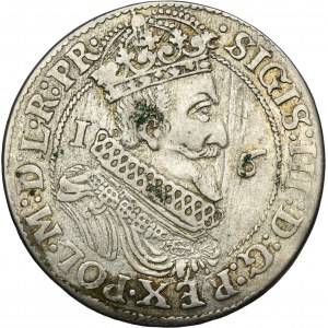 Sigismund III Vasa, 1/4 Thaler Danzig 1623 - PR•