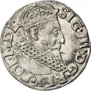 Sigismund III Vasa, 3 Groschen Krakau 1621