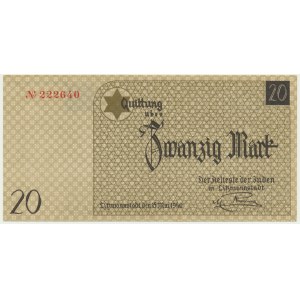 20 Mark 1940 - no. 1 without watermark -