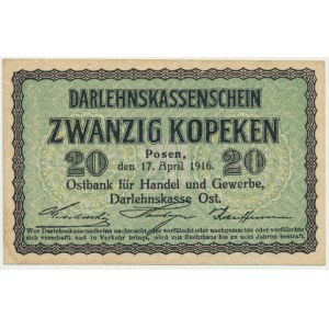 Posen, 20 Kopecks 1916